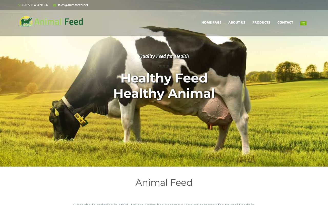 Ankara Tarım Animal Feed