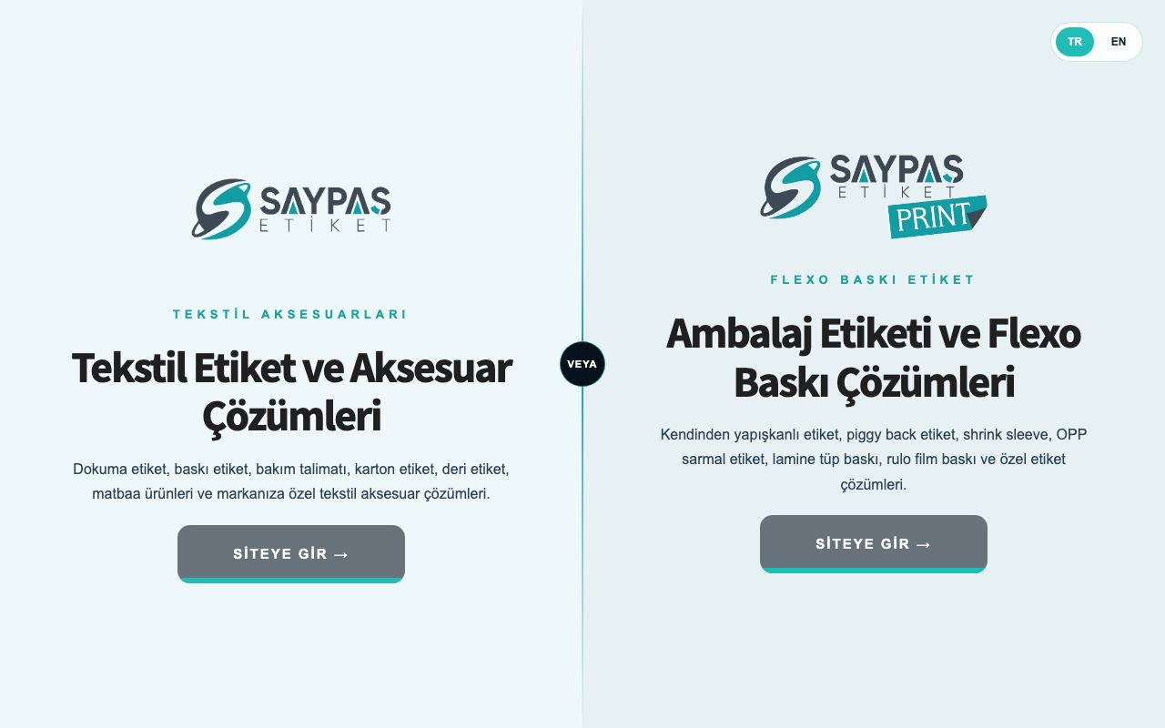 Saypaş Etiket