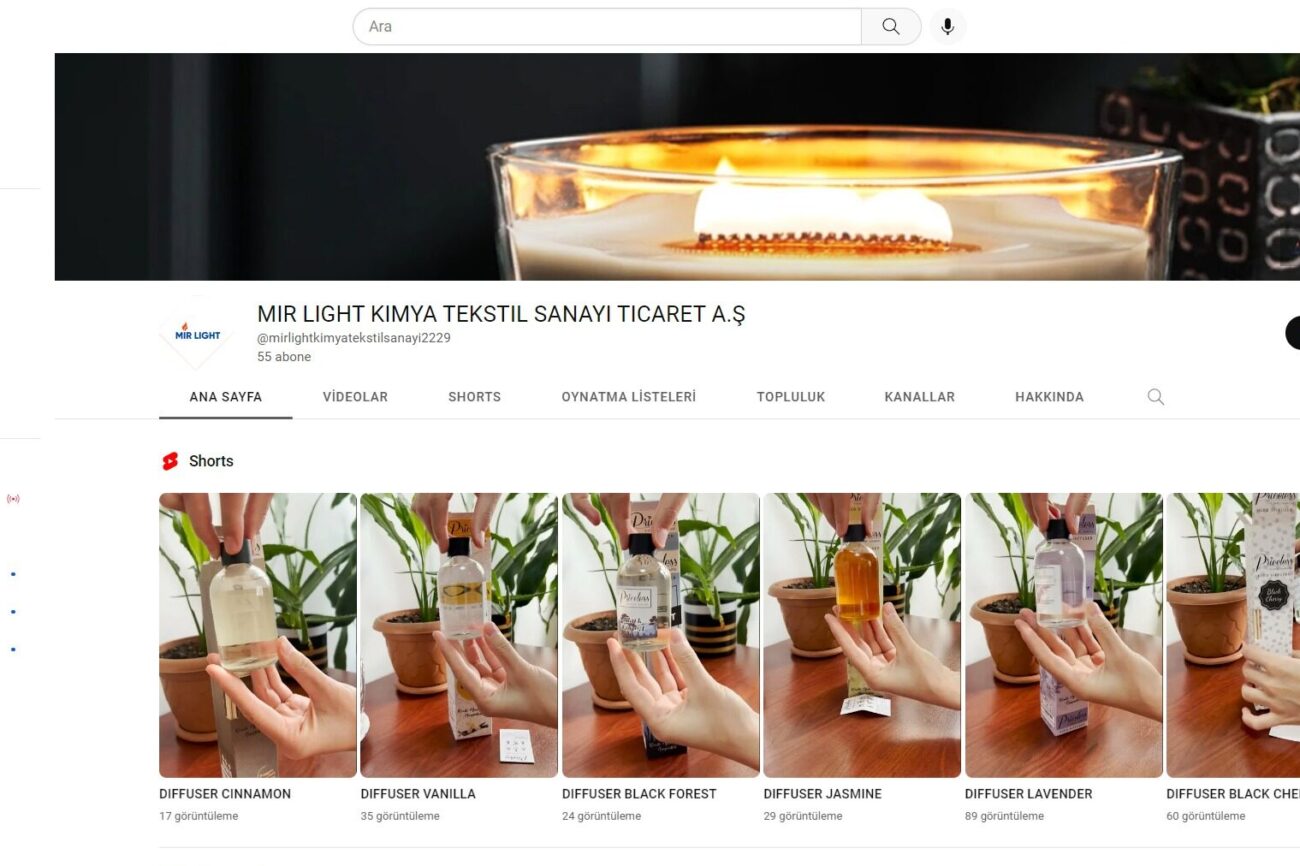 MirLight Kimya Tekstil Sanayi ve Ticaret A.Ş.