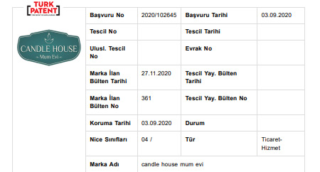 Alada Mum İmalatı ve Ticaret Ltd. Şti. (Candle House - Mum Evi)
