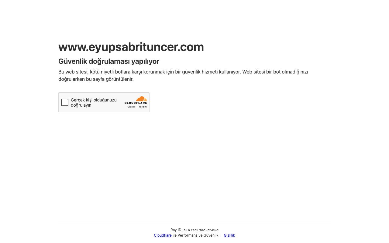 Eyüp Sabri Tuncer
