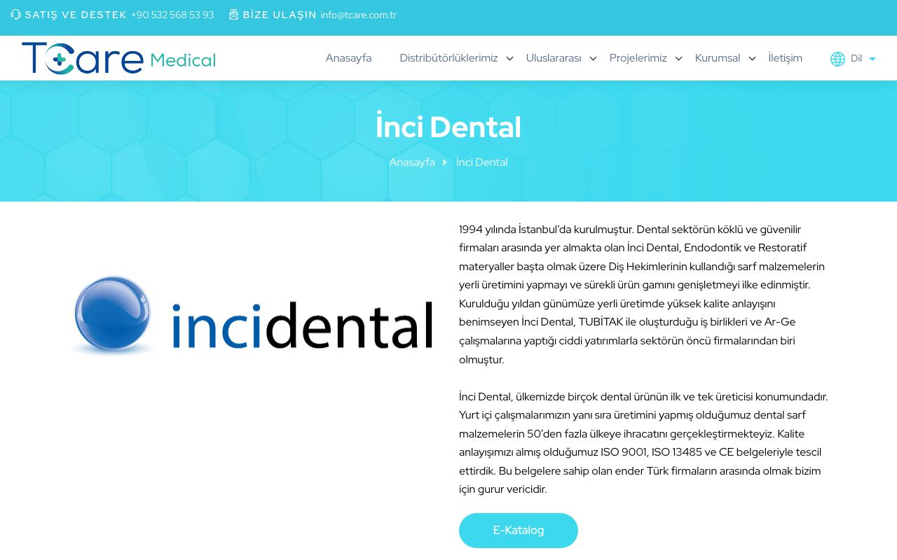 İnci Dental / TCare Medical