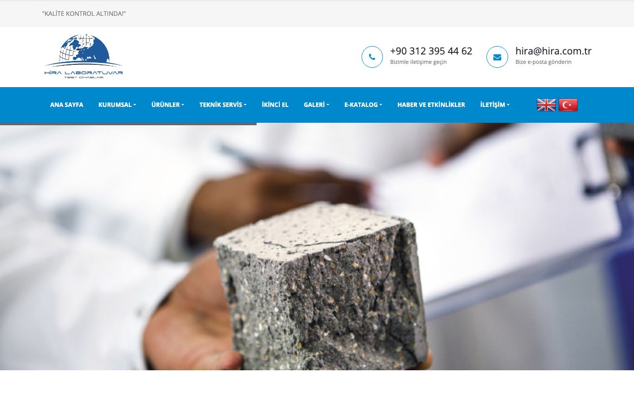 HİRA Laboratuvar Test Cihazları A.Ş.