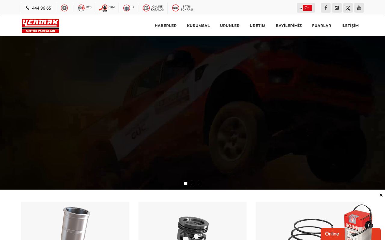 Yenmak Motor Parçaları