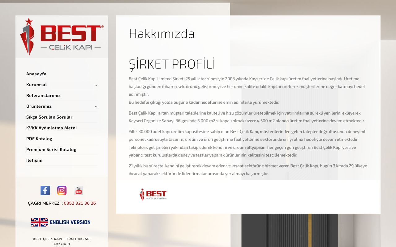 Best Çelik Kapı Ltd.