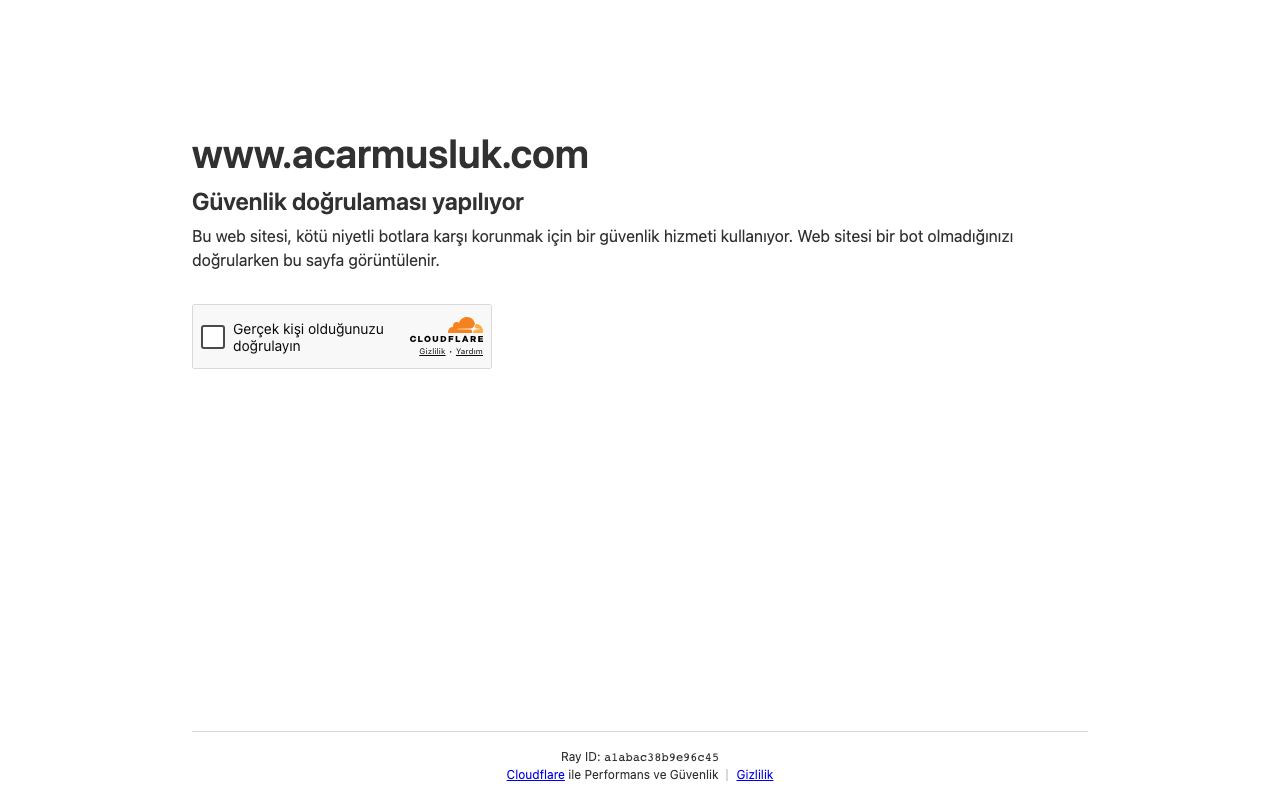 Acar Su Armatürleri