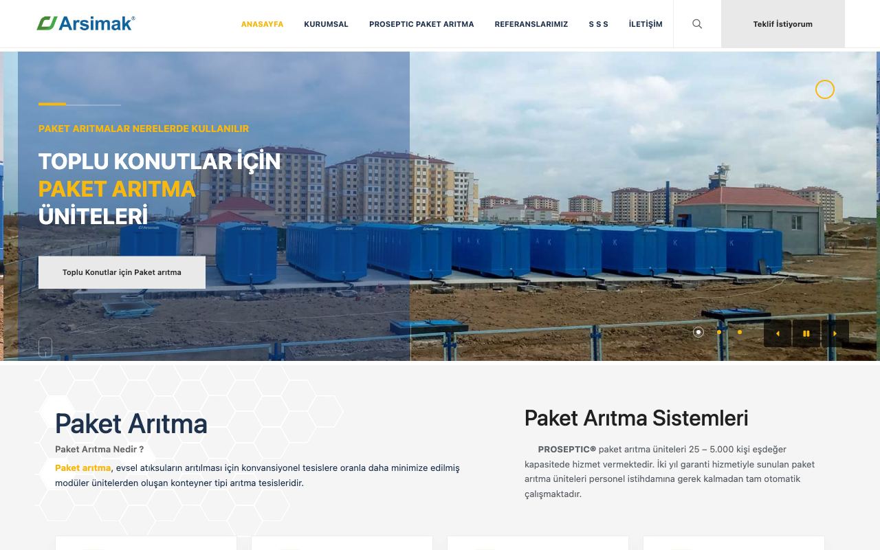 Arsimak Arıtma Sistemleri