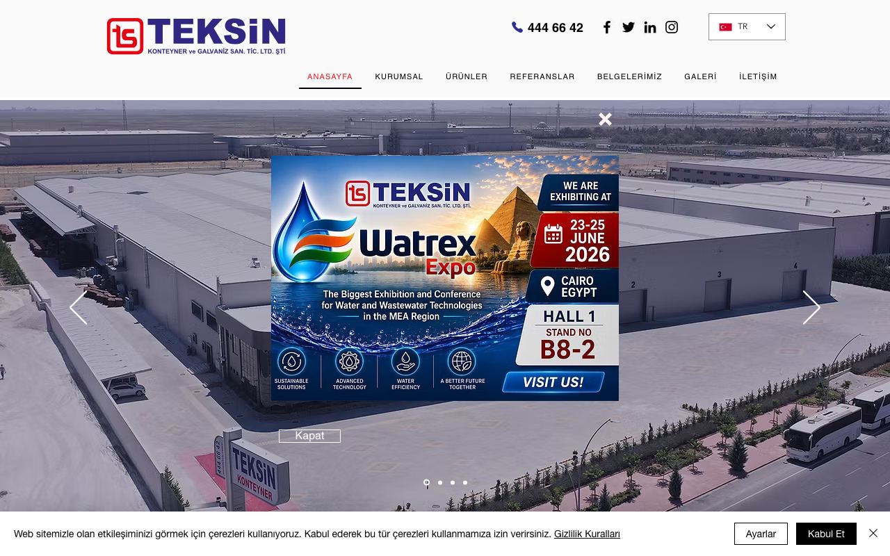 Teksin Konteyner