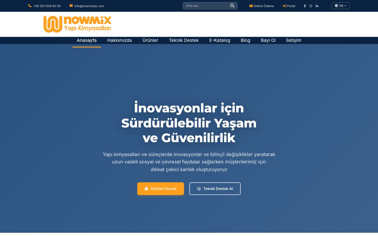 Nowmix Yapı Kimyasalları