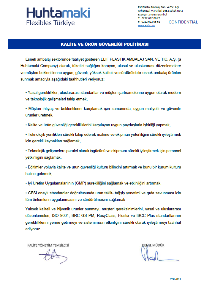 Huhtamaki Türkiye