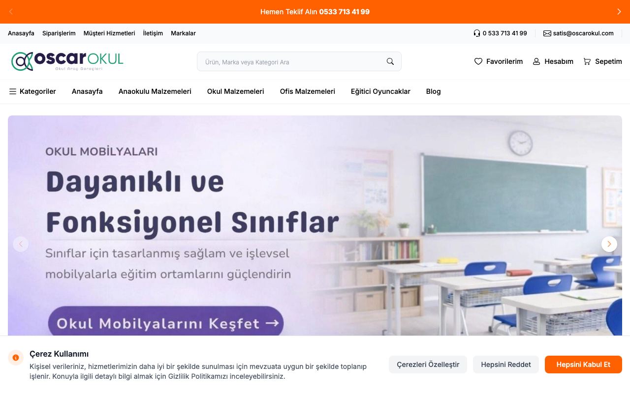 Oscar Eğitim Araçları