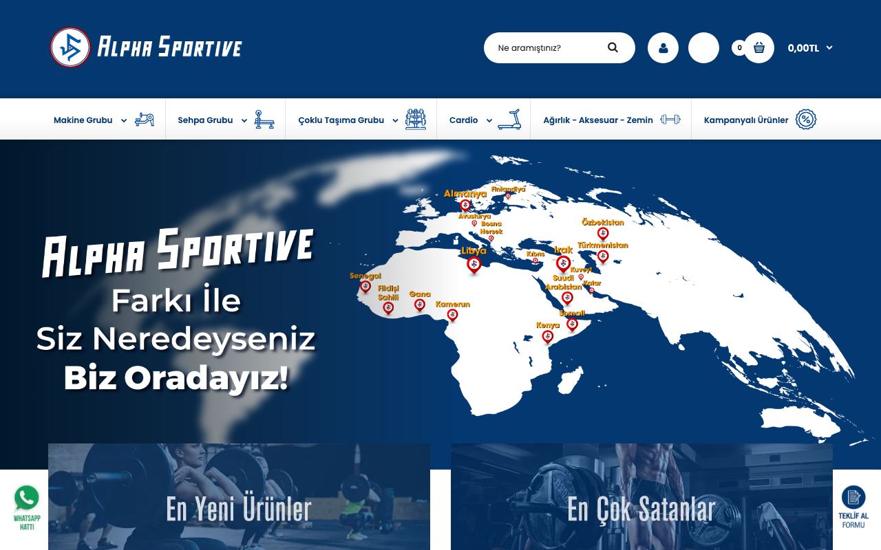 Alpha Sportive Spor Malzemeleri San. ve Dış Tic. Ltd. Şti.